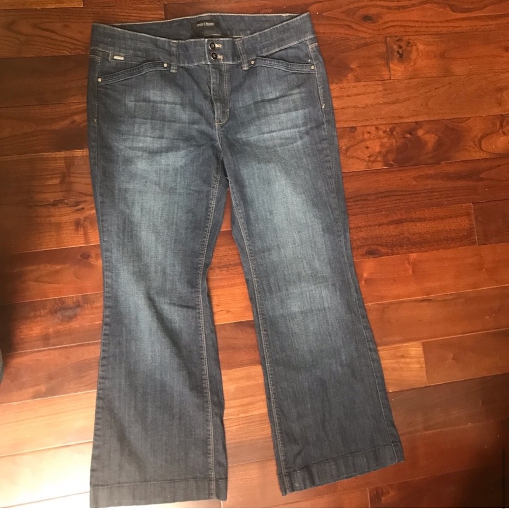 WHBM Denim Trouser Pant 12R - Picture 5 of 5
